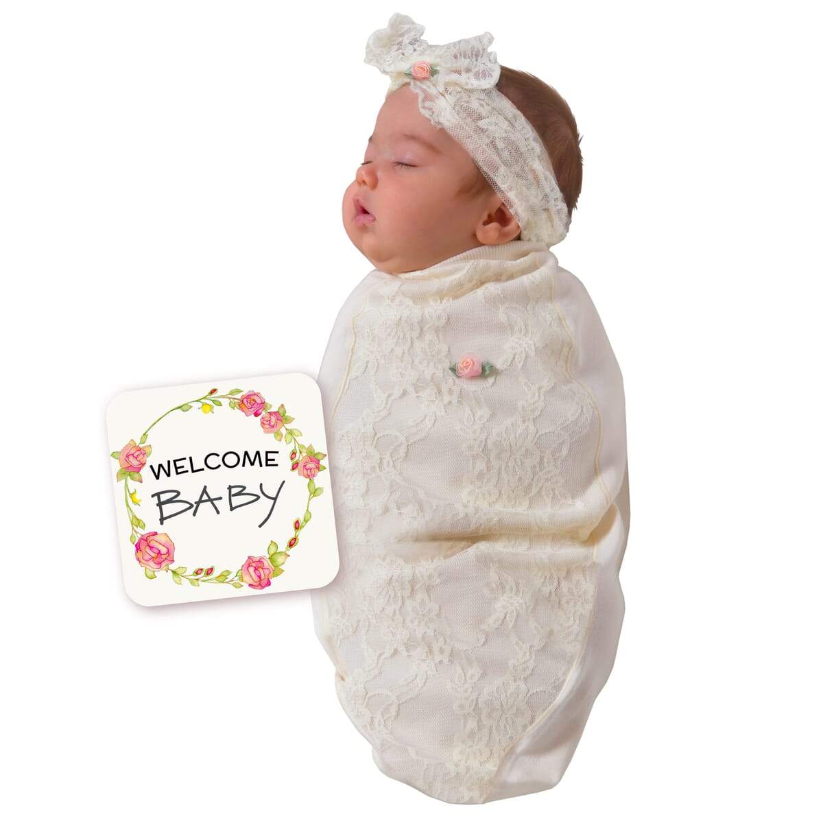 Lace Blossoms Swaddle Clothes