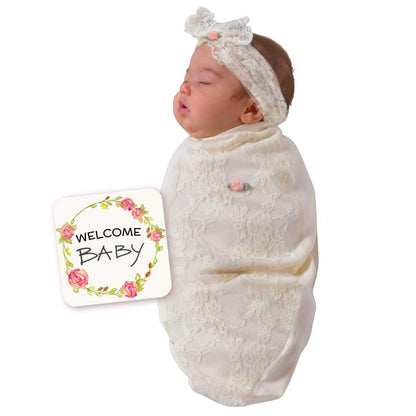 Lace Blossoms Swaddle Clothes